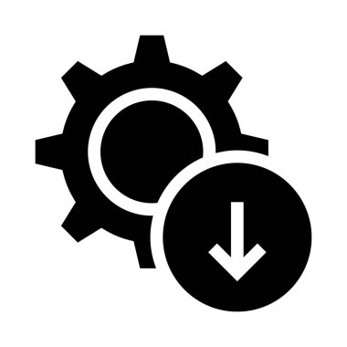 ayar vektör Glifler simge download