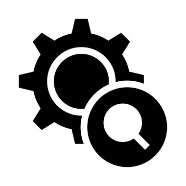 Arama vektör Glifler simge ayarlama