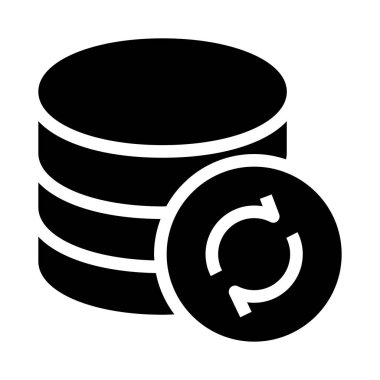 vektör Glifler simgesini yeniden