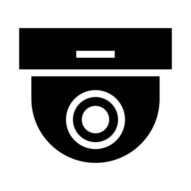 kamera vektör Glifler simgesi