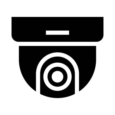 kamera vektör Glifler simgesi