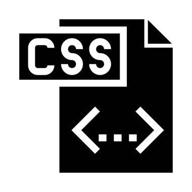 dosya vektör Glifler simgesi