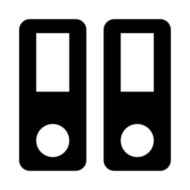 Arşiv vektör Glifler simgesi