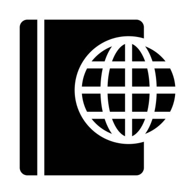 kitap vektör Glifler simge