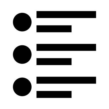 metin vektör Glifler simgesi