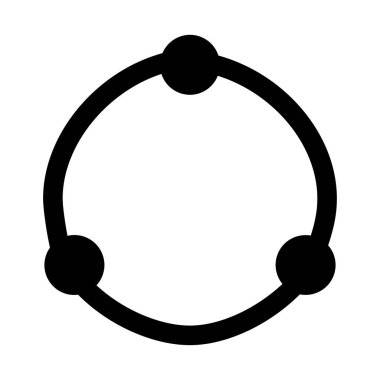 küresel vektör Glifler simgesi