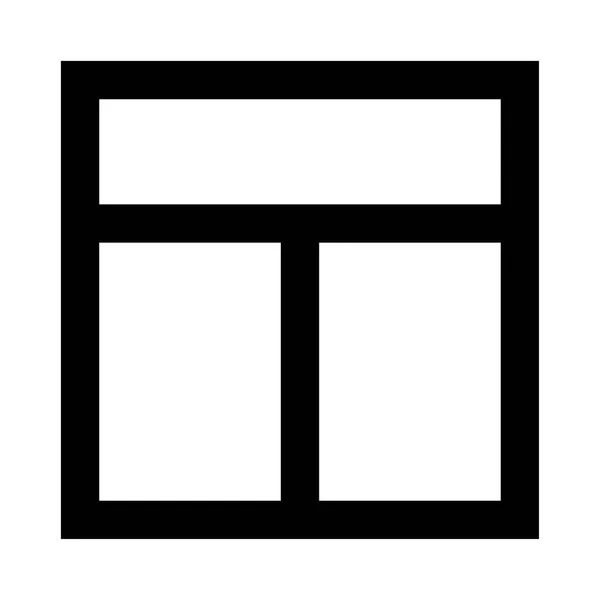 Symbole Für Layout Vektorzeichen — Stockvektor