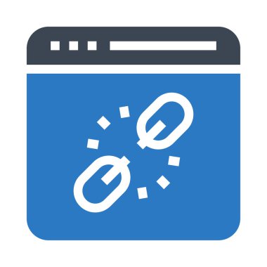 mola vektör Glifler renk simgesi