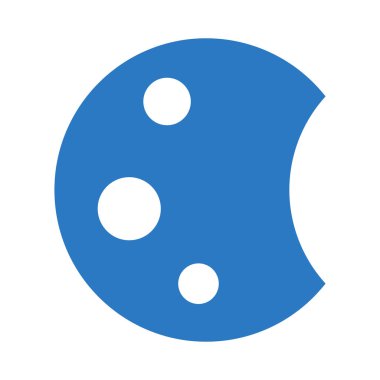 gece vektör Glifler renk simgesi