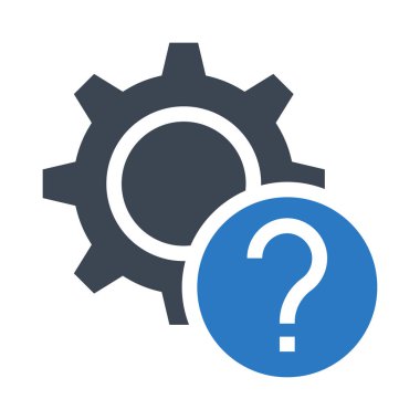 Glifler renkli simge vektör yardım