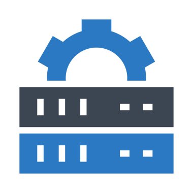 ayar vektör Glifler renk simgesi