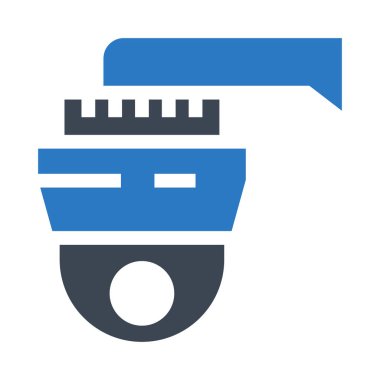 Emanet vektör Glifler renk simgesi