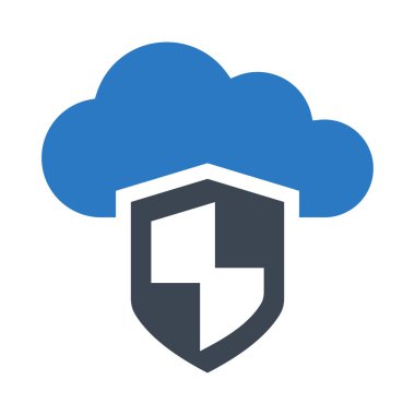 kalkan vektör Glifler renk simgesi