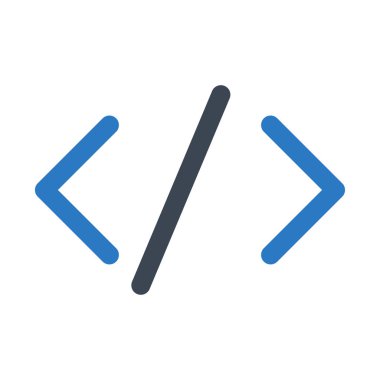 vektör kodlama Glifler simge renk