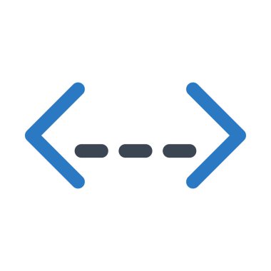 vektör kodlama Glifler simge renk