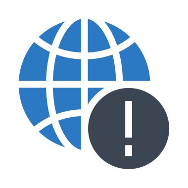 ünlem işareti vektör çift renk simge