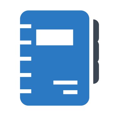 Eğitim vektör çift renk simgesi