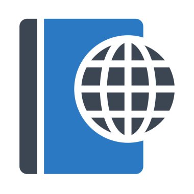 kitap vektör çift renk simge