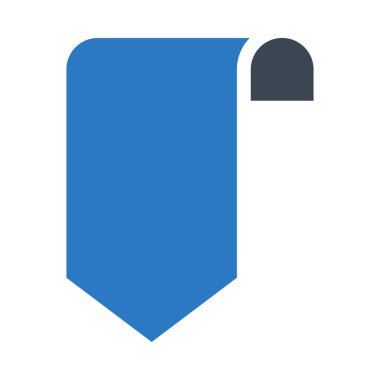 yer imi vektör çift renk simgesi