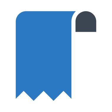 yer imi vektör çift renk simgesi