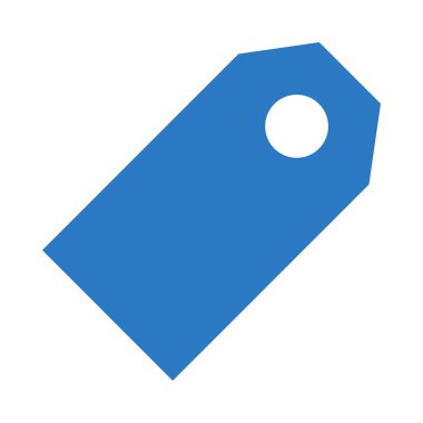 etiket vektör çift renk simgesi