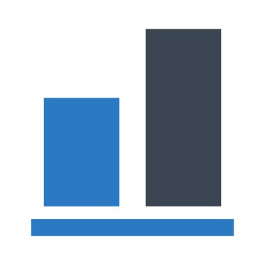 sol vektör çift renk simgesi