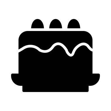 tatlı vektör düz simge 