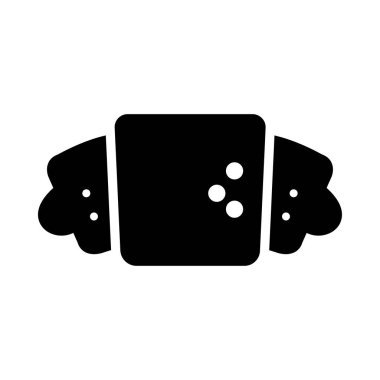 ekmek vektör düz simge 