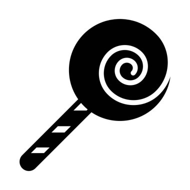 toffee vektör kabartması düz simge 