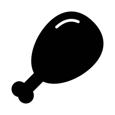 bacak parçası vektör düz simge 