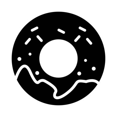 tatlı vektör düz simge 