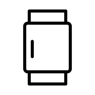 vektör ince çizgi simgesini izle