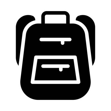 torba vektör düz simgesi