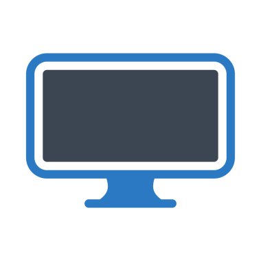 ekran vektörü renk simgesi