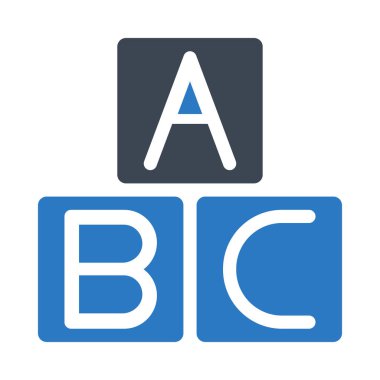 blok vektör renk simgesi