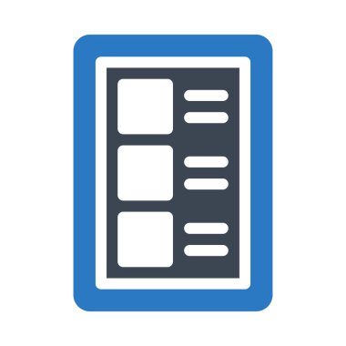 soru vektör renk simgesi