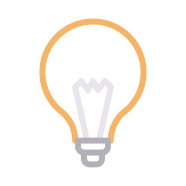 fikir vektör renk çizgisi simgesi