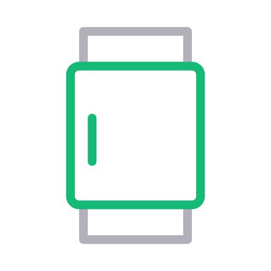 vektör renk çizgisi simgesini izle