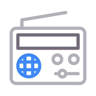 bant vektör renk çizgisi simgesi