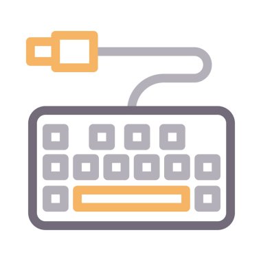 Vektör renk çizgisi simgesi yazılıyor