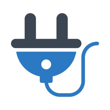 konnektör vektör renk simgesi 