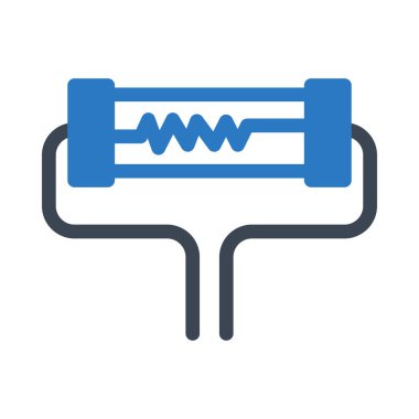 elektronik vektör renk simgesi 