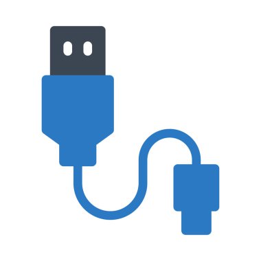 konnektör vektör renk simgesi 