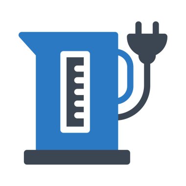 elektrik vektörü renk simgesi 