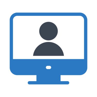 Hesap vektörü renk simgesi 