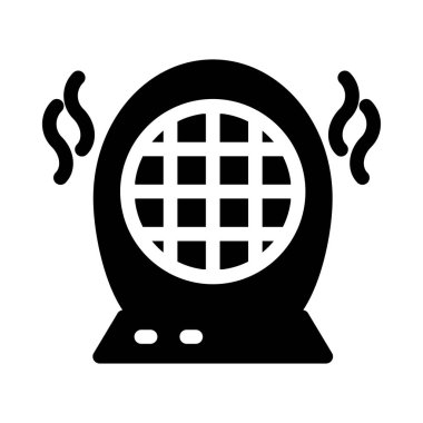fan vektör düz simgesi 