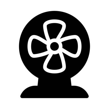 soğutma fan glifleri düz simge 