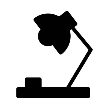 tablo ampul sembolü düz simge 