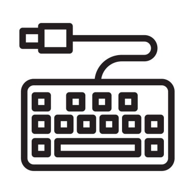 Pad vektör ince çizgi simgesi yazılıyor 