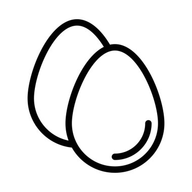 Sarı vektör ince çizgi simgesi